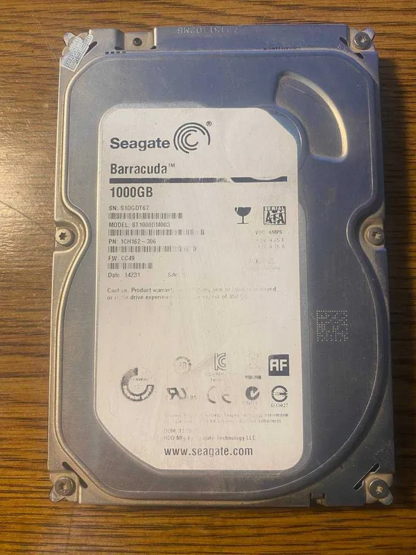 Seagate Barracuda 1tb