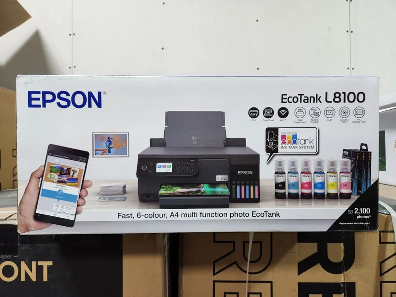 Мега акция Epson L8100 — 3 в 1, 6 цветов 1