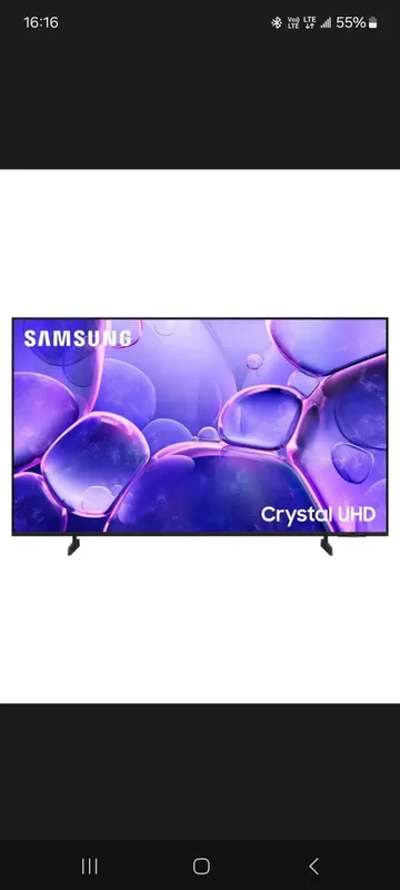 телевизор Samsung crystal UHD 6