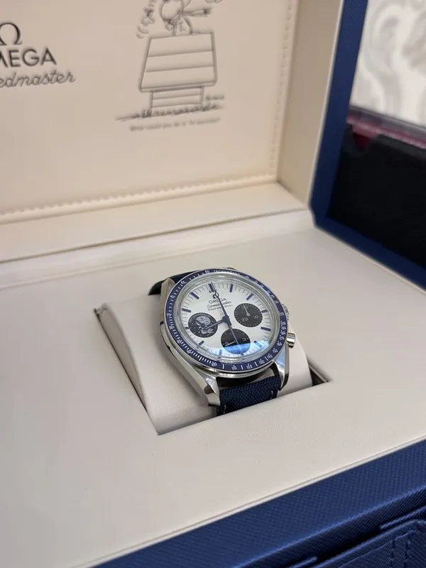 Продам часы Omega silver snoopy 42 mm часы абсолютно новые. — фото 4