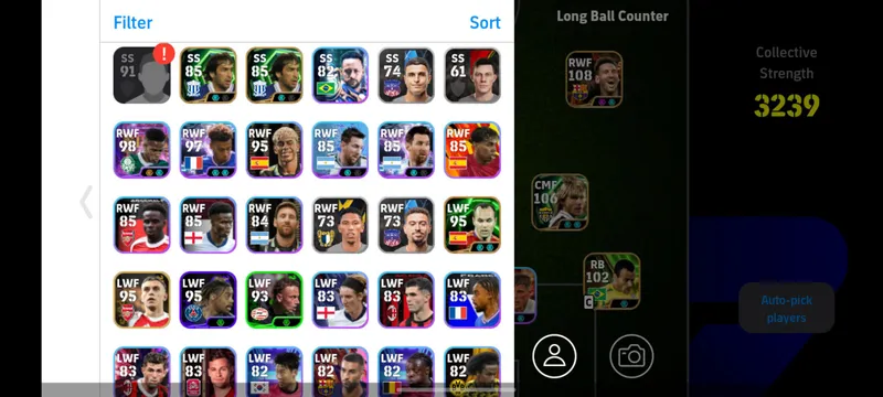 Аккаунт eFOOTBALL 6 Аккаунт eFOOTBALL 6