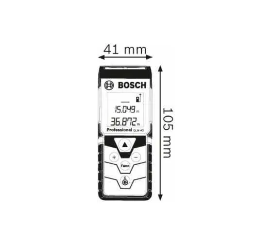 Лазерный дальномер для строительства. Bosch Professional GLM 40 3