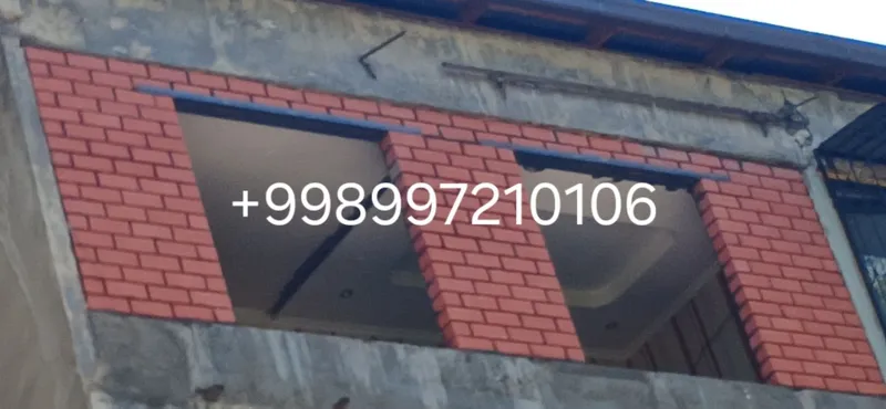 Balkonga g'isht teramiz