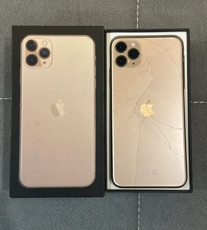 iPhone 11 Pro Max 256 ГБ золотого цвета 2