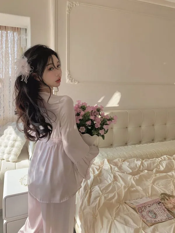 Пенюар, пижама — фото 5