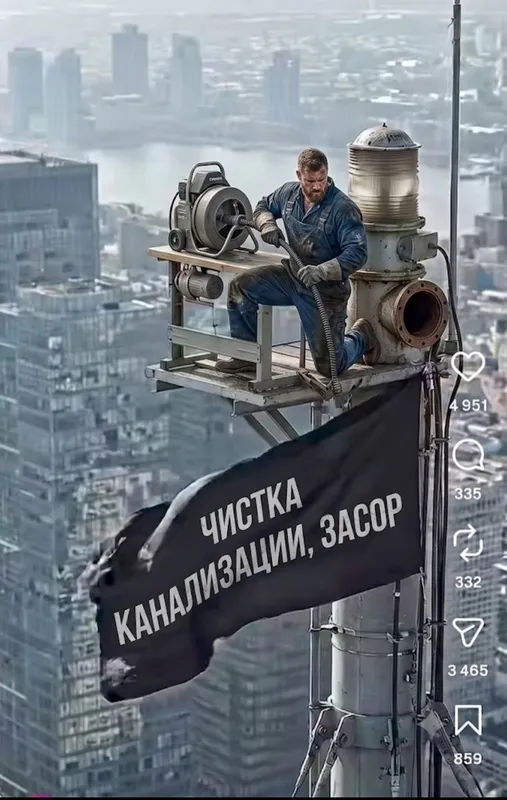Чистка конализации аппаратом/ЗАСОР/Услуги сантехника/ срочно выезд/ 1