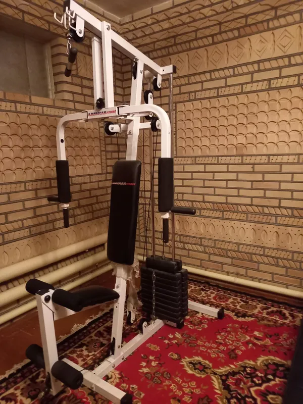 Продаётся силовой тренажёр, American fitness, б/у, состояние хорошее 2 Продаётся силовой тренажёр, American fitness, б/у, состояние хорошее 2