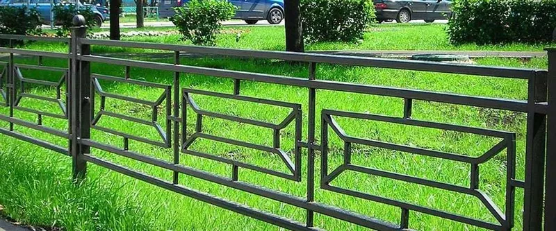 Забор из профильной (квадратной) и круглой трубы на заказ. — фото 3
