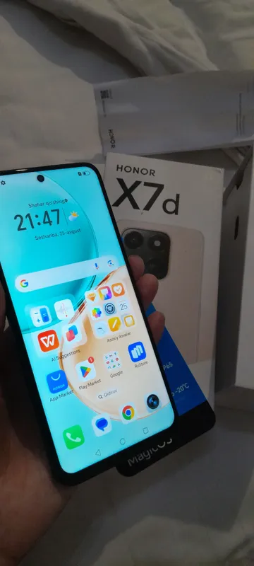 Honor X7d, 256 ГБ, чёрный 3 Honor X7d, 256 ГБ, чёрный 3