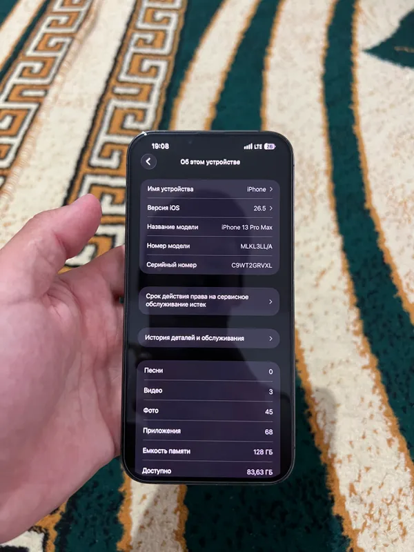 Iphone 13 pro max holati ideal