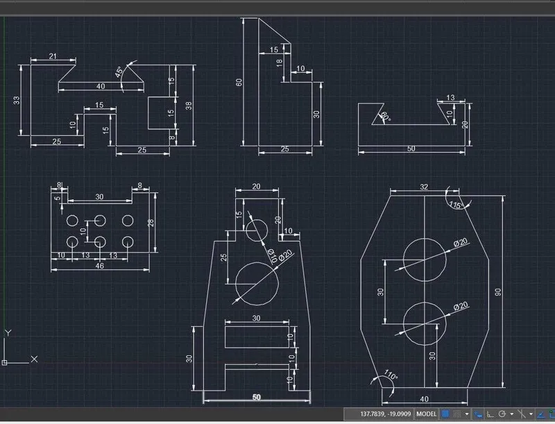 AutoCAD 3D модели 3д печать пластиковые детали чертежи Avtocad Автокад 7 AutoCAD 3D модели 3д печать пластиковые детали чертежи Avtocad Автокад 7