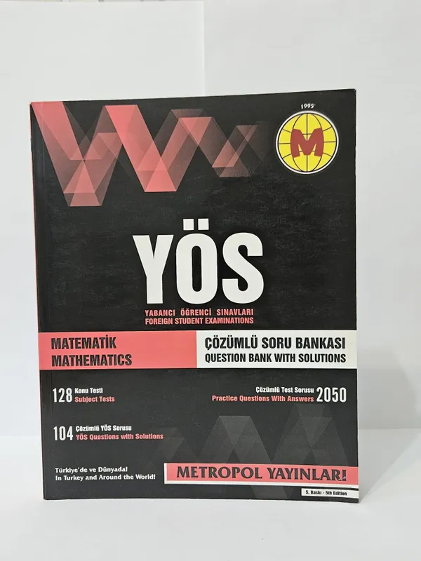 Купите книгу для подготовки к экзамену YOS и поступайте в вузы Турции!