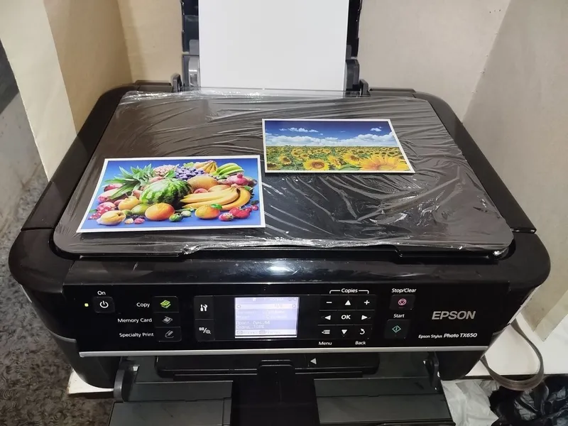 Epson TX650 printer skaner kopiya samsung notebook 4