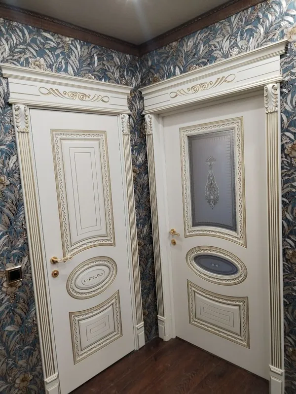 Установка дверей из МДФ, MDF eshiklari oʼrnatish — фото 1