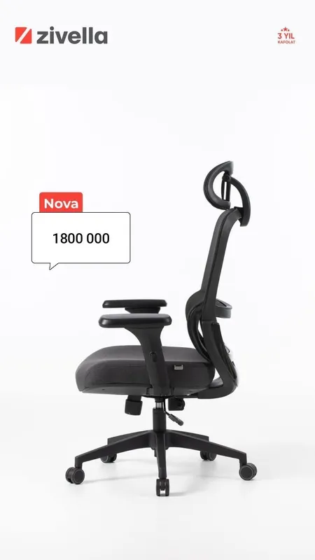 Ofis kreslo ZIVELLA NOVA Turkiya 3 Ofis kreslo ZIVELLA NOVA Turkiya 3