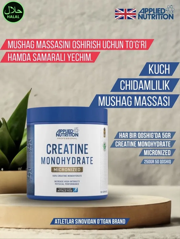 Creotin, applied nutrition monohydrate 250 g 1 Creotin, applied nutrition monohydrate 250 g 1