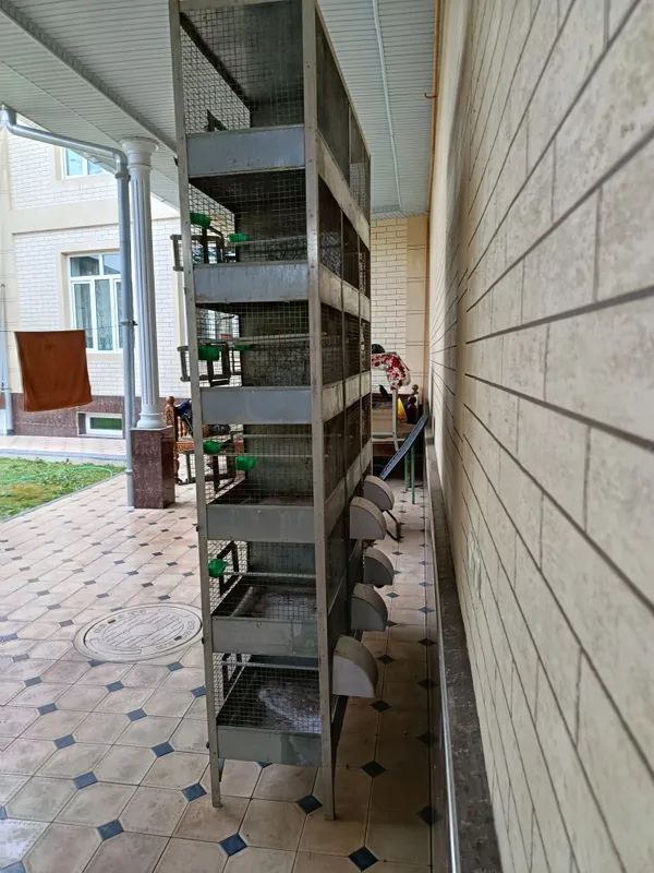 Qush uchun qafas alumiynidan yasalgan juda ham sifatli narxini kelisha — фото 1