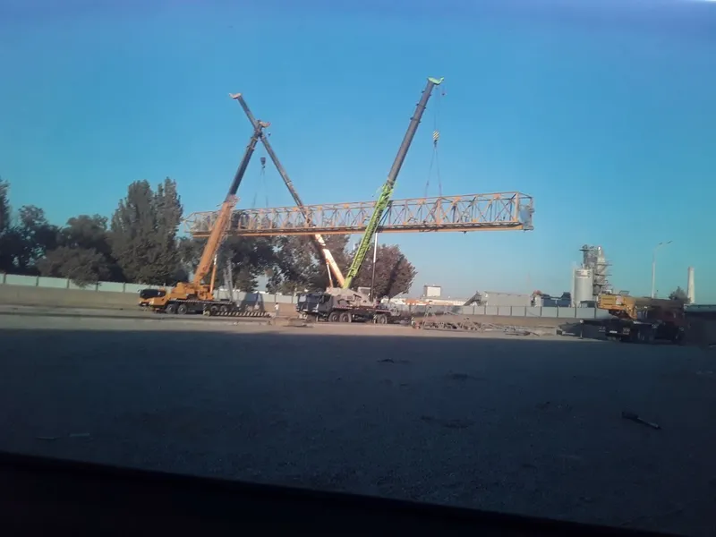 Kran montaj ustanovka 1