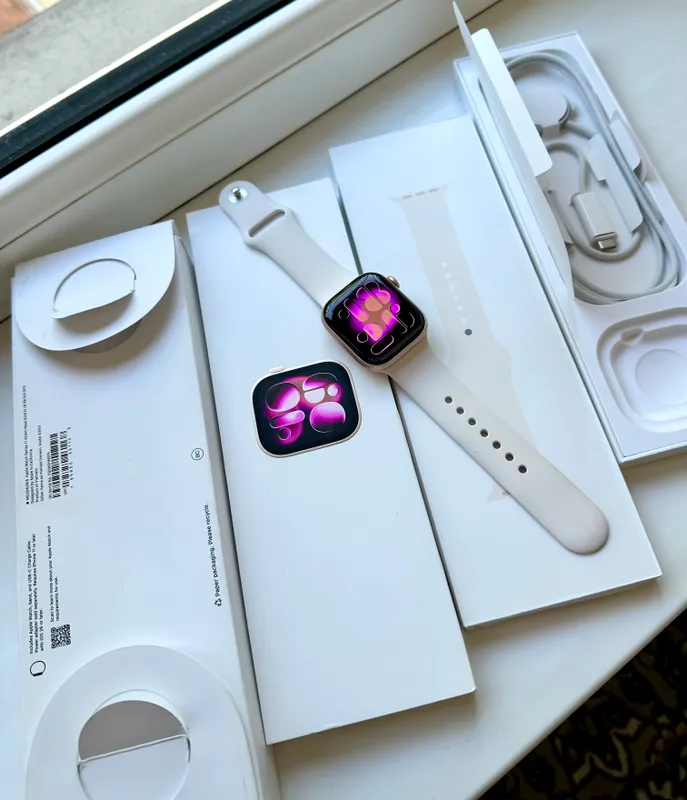 Новые Apple Watch 11 Gold 42mm 100% — фото 4
