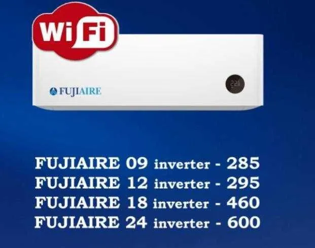 Современный инверторный кондиционер FUJIAIRE