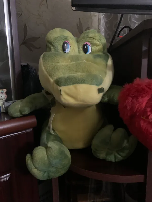 Продаю Ишрушку мягкую крокодил — фото 1
