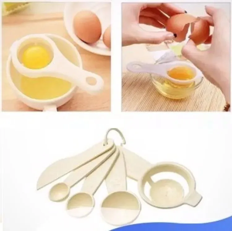 O‘lchov stakanlari va qoshiqchalar to‘plami, 7 ta plastik asbobdan iborat 5