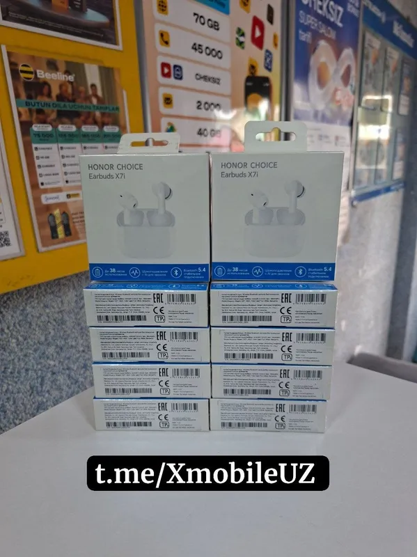 Honor brendiga tegishli Earbuds X7i (Bluetooth naushnik)