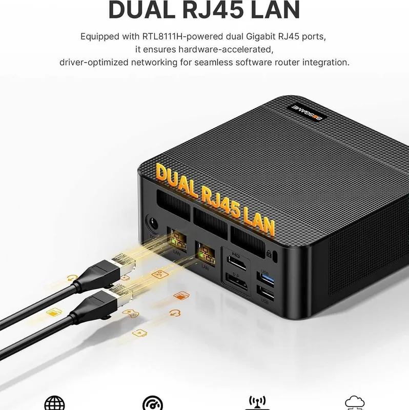 Mini PC Мини Пк BOSGAME P6 Ryzen 9 6900HX 24GB LPDDR5X 1TB PCIe4.0 4 Mini PC Мини Пк BOSGAME P6 Ryzen 9 6900HX 24GB LPDDR5X 1TB PCIe4.0 4