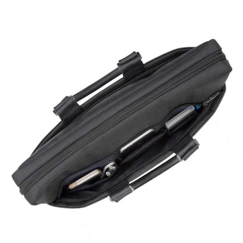 ^RIVACASE 8135 black Laptop business attache 15.6" noutbuklar uchun sumka 5 ^RIVACASE 8135 black Laptop business attache 15.6" noutbuklar uchun sumka 5