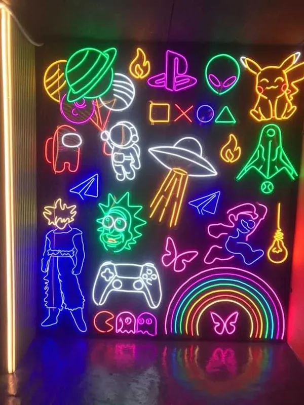 Neon yozuv va reklama tayyorlash