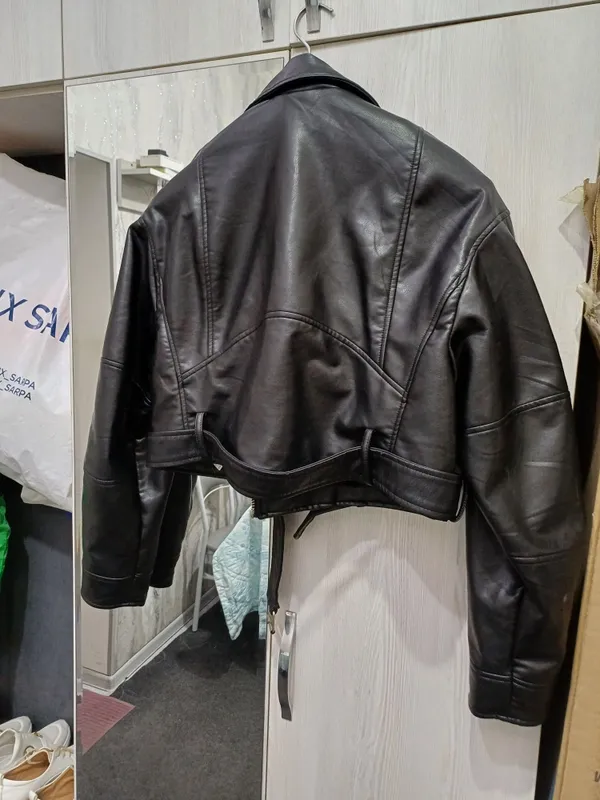 Продаётся кожаная куртка Zara — фото 3