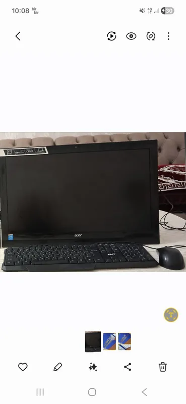 Acer monoblok kompyuter sotiladi! 2