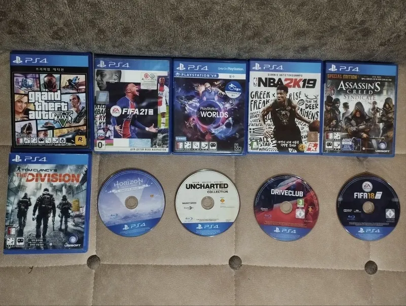 PS4 uchun orginal disklar