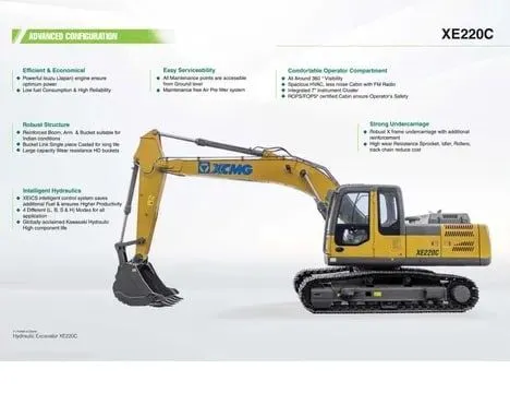 НА складе! XCMG XE 220 C 1,2 м3 — фото 2