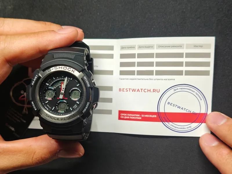Casio G-shock aw-590 — фото 4
