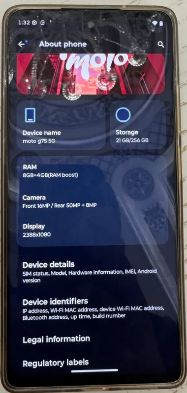 Motorola Moto G75 5G