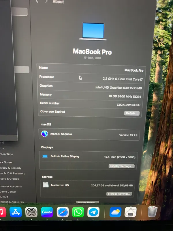 Macbook pro M1. Sotildi 4