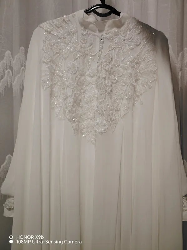 Abaya kelin ko'ylak 1 marta kiyilgan
