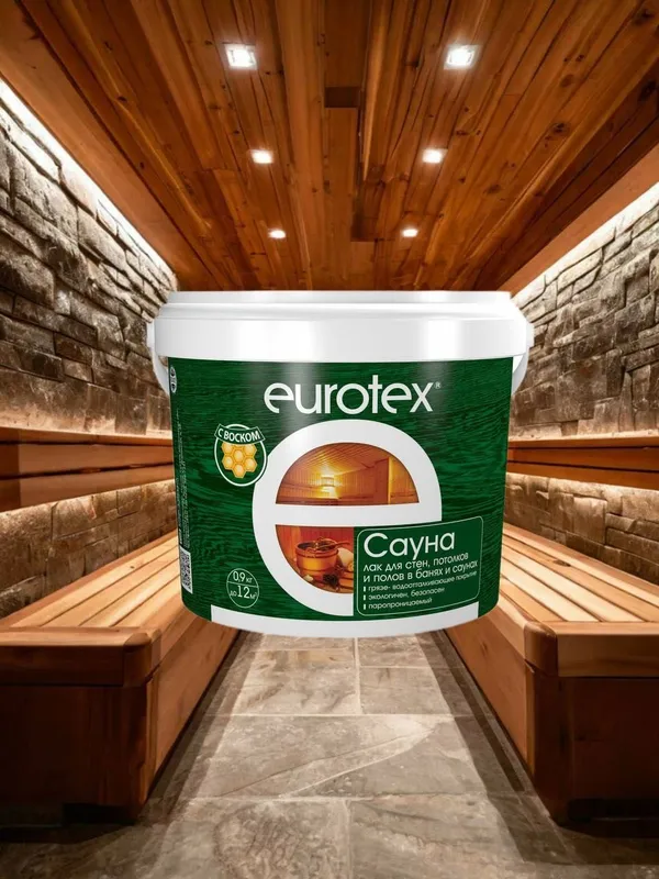 Сауна лак Eurotex