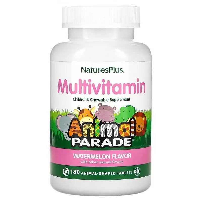 NaturesPlus Natures Plus Animal Parade Multivitamin мультивитамины — фото 2