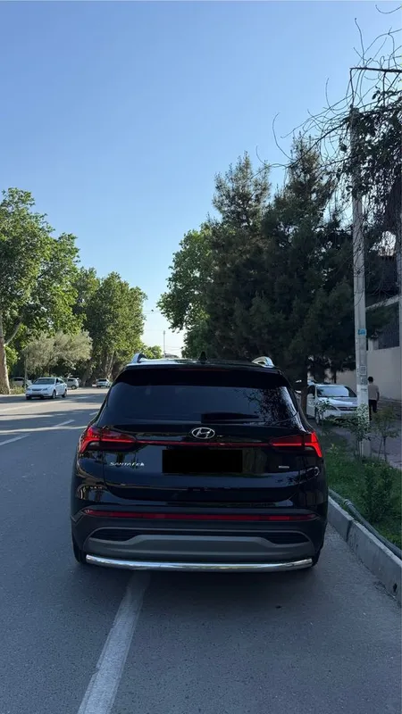 Hyundai Santafe yangi polniy bron va navarotlari bor — фото 6