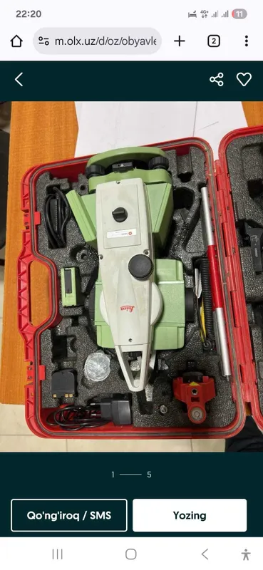 Taxeometr Leica TS 07