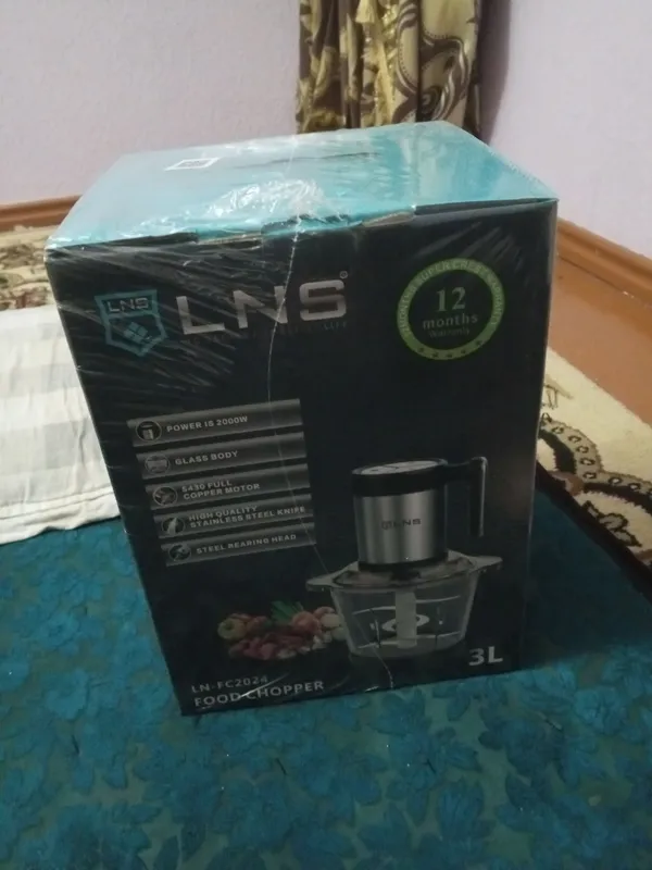LNS LN-FC2024 Food Chopper (3 litr) измельчитель. LNS LN-FC2024 Food Chopper (3 litr) измельчитель.