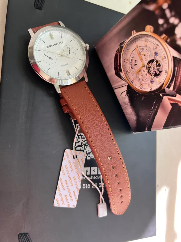 Мужские часы BWIN SPORT QUARTZ новые, цена 179000 1