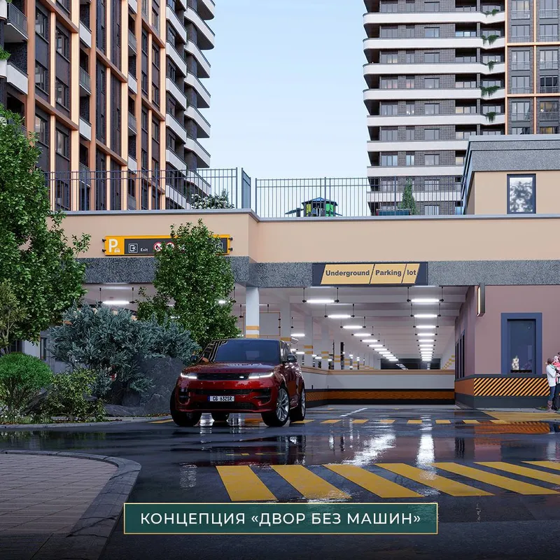 Продаётся 2-комнатная квартира-коробка в ЖК Bobur Residence (Яккасарайский район) 3