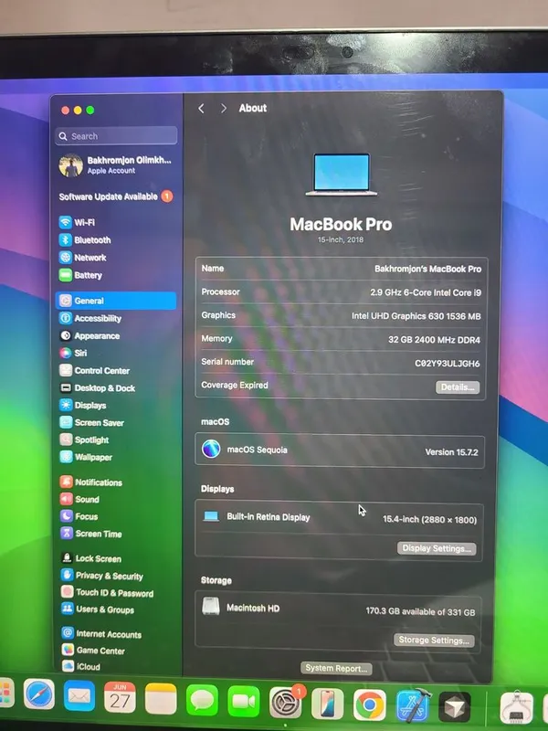 Macbook pro 16 2019 1 Macbook pro 16 2019 1