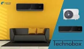 Инверторные кондиционеры TECHNOBOX DARK MOON (18 и 24 BTU) 1