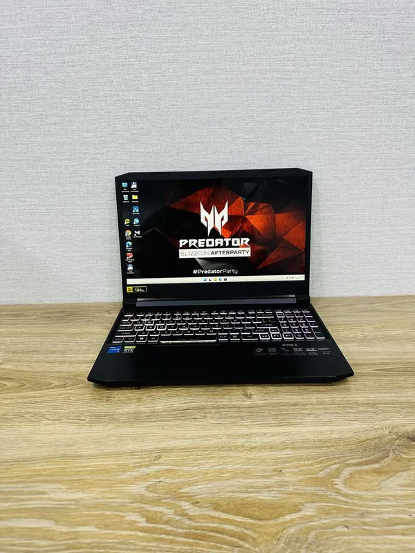 ACER Nitro Core i5-11Gen+RTX3060-6 ГБ Видеокарта, Топ Игровой ноутбук 1