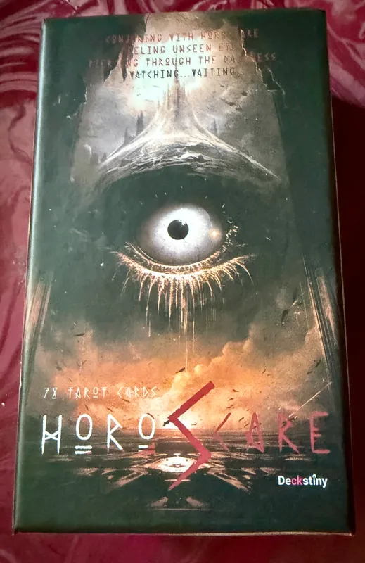 Taro kartalari, horror 12x7 sm, 80 dona, tilla qoplama bilan 2