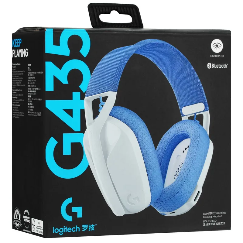 \ Наушники Logitech G435 LIGHTSPEED Wireless White 3 \ Наушники Logitech G435 LIGHTSPEED Wireless White 3